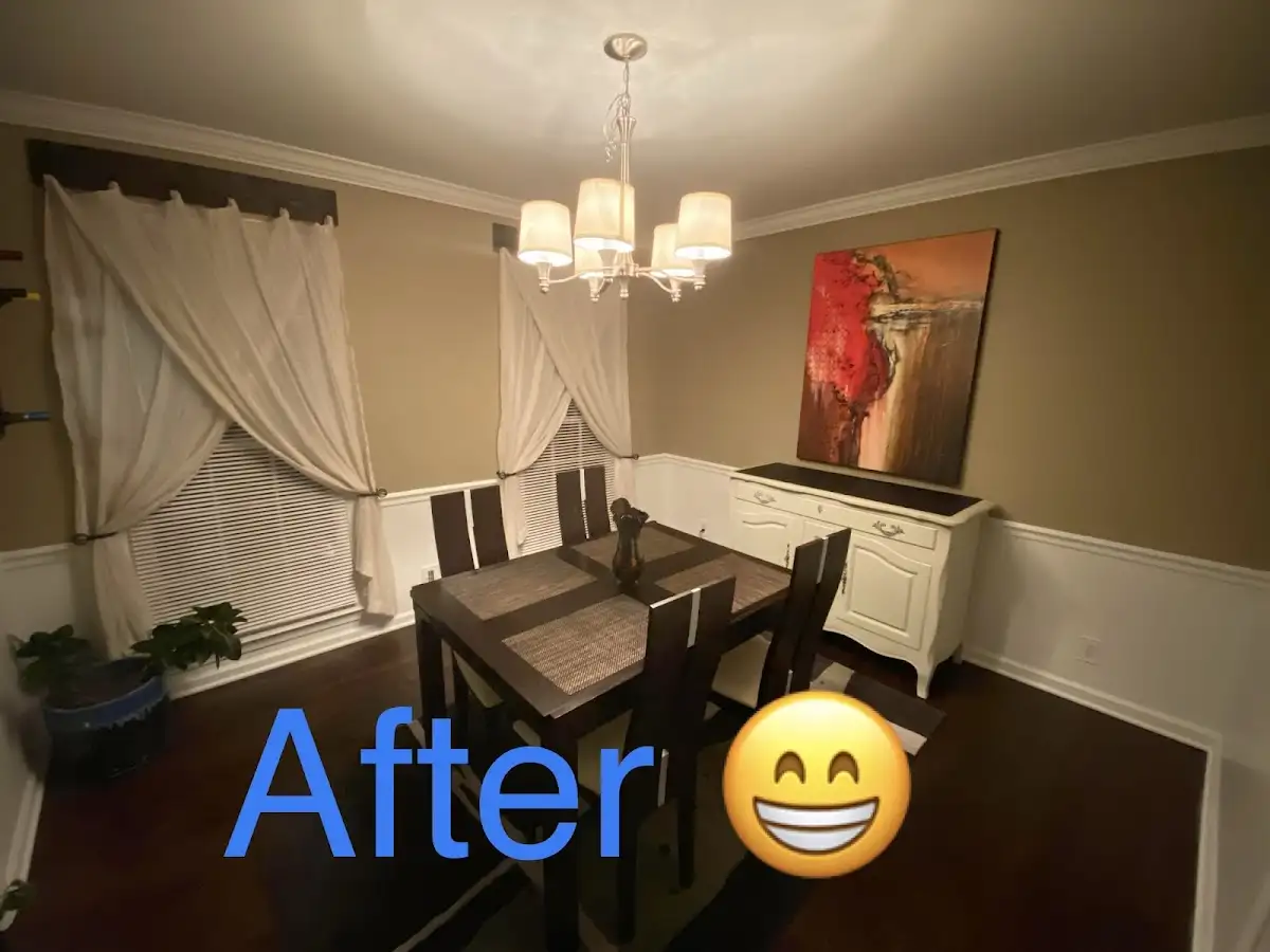 Professional dining room restoration after water damage in Cherry Hill